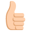 :thumbsup_tone2: 👍🏼